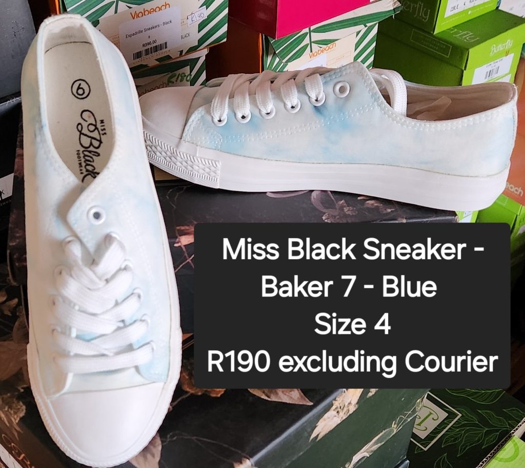 Miss Black Sneaker - Baker 7 - Blue