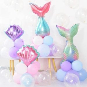 Mermaid Balloon Set - 45pcs
